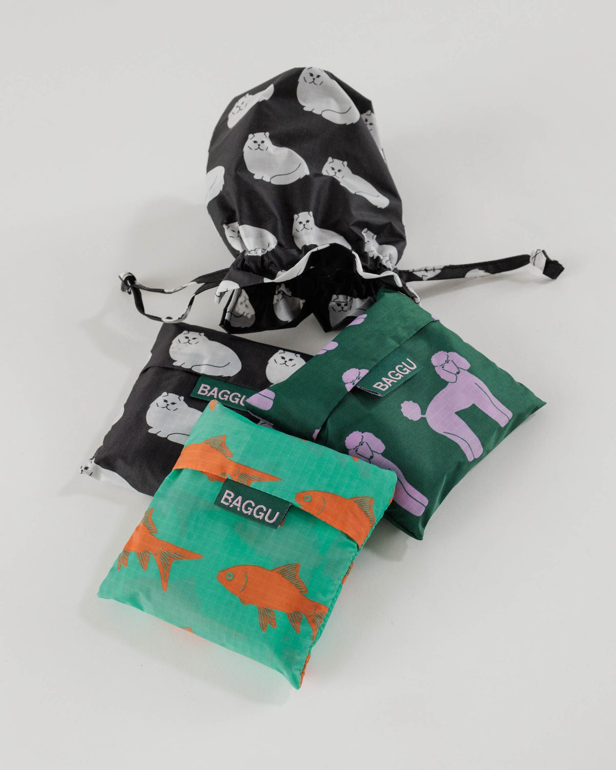 Standard Baggu Set of 3 - Archive Pets