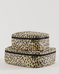 Storage Cube Set - Honey Leopard