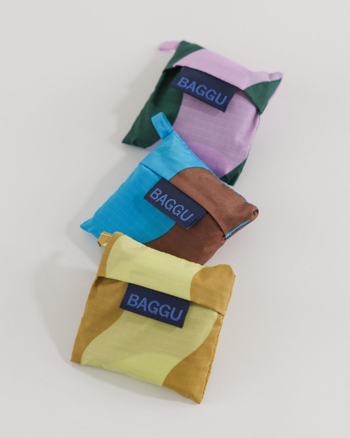 Mini Baggu Set of 3 - Wavy Stripes