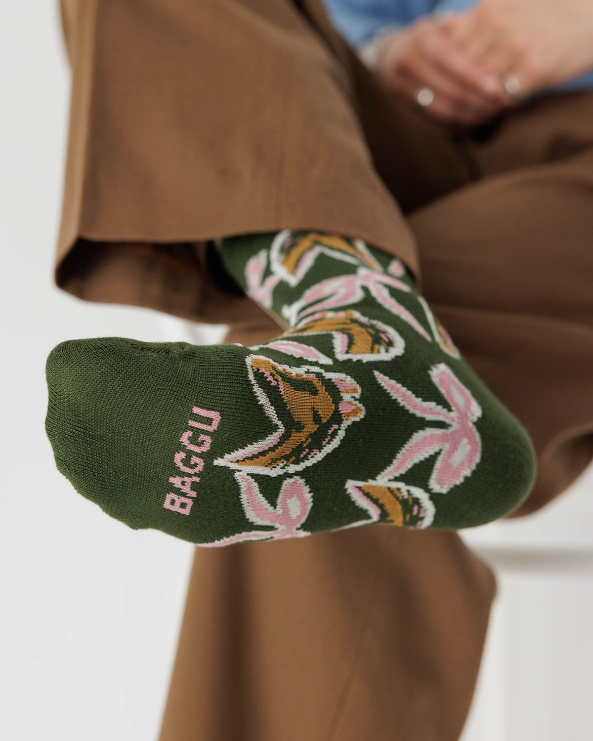 Crew Sock - Horse Collage