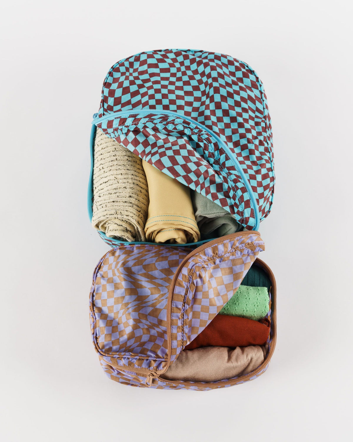 Packing Cube Set - Trippy Checkers
