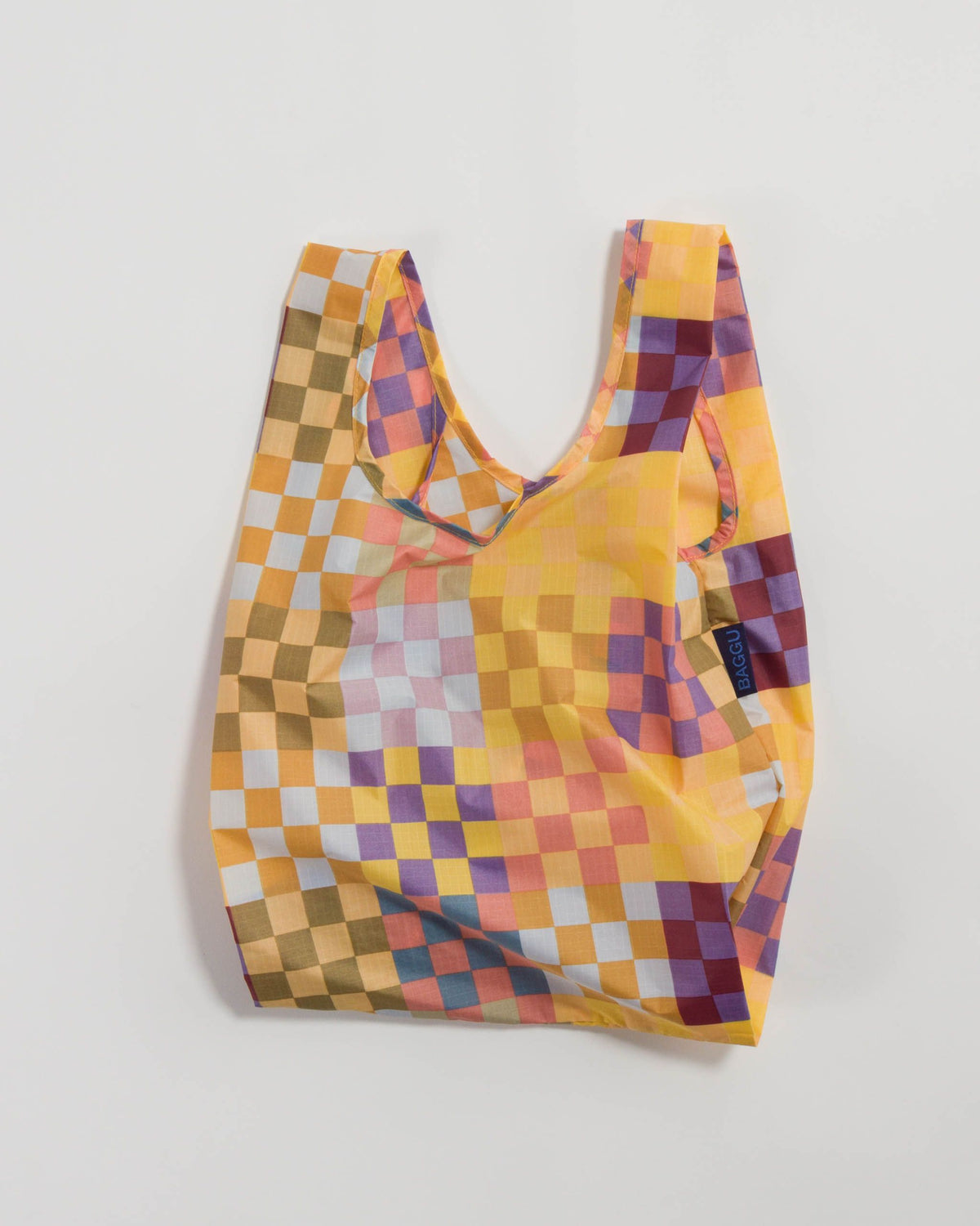 Baby Baggu - Medium Check Multi