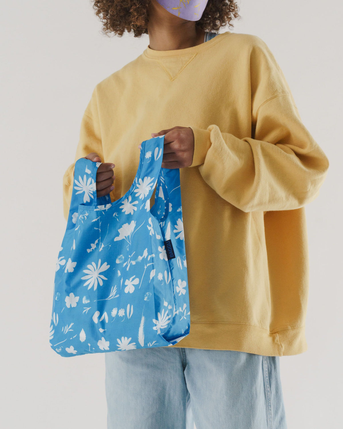 Baby Baggu - Floral Sun Print Blue