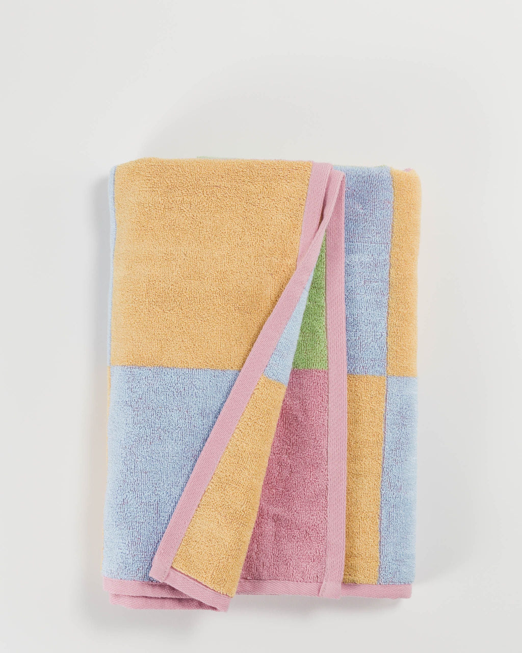 Bath Towel - Stucco Multi Check