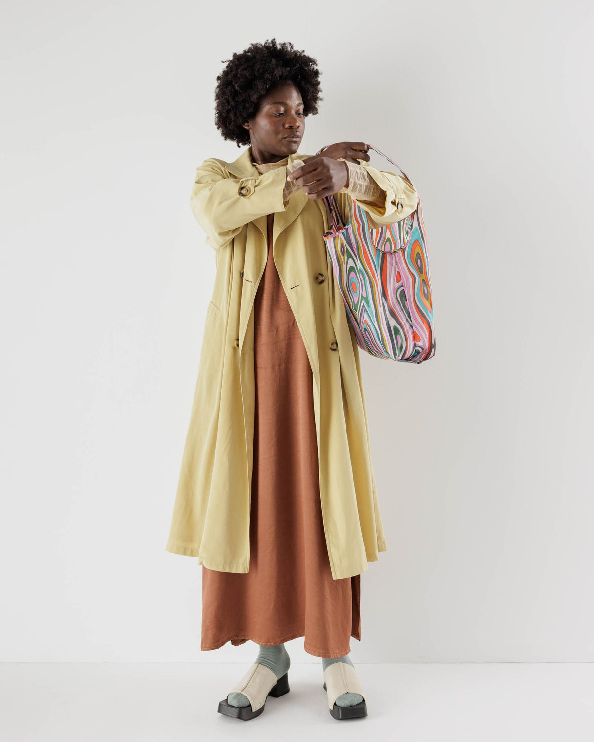 Standard Baggu - Candy Woodgrain