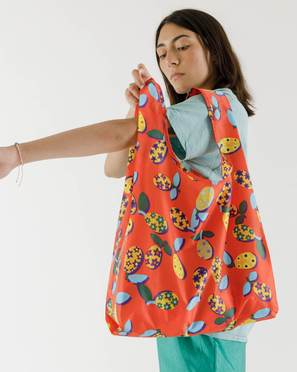 Standard Baggu - Kumquat Collage
