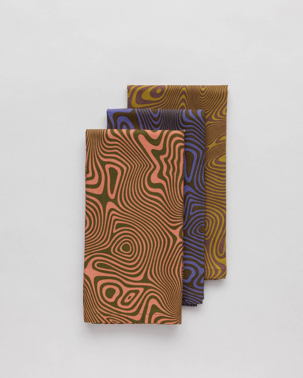 Reusable Cloth Set - Trippy Swirl