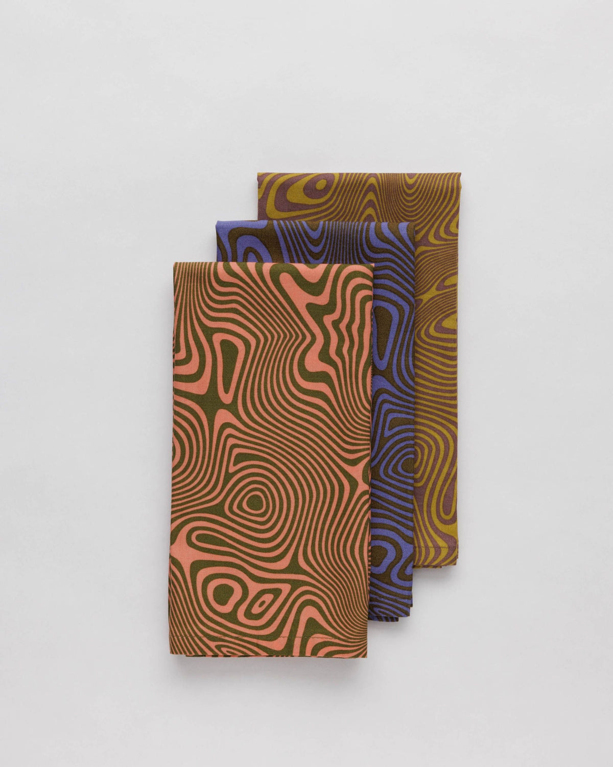 Reusable Cloth Set - Trippy Swirl