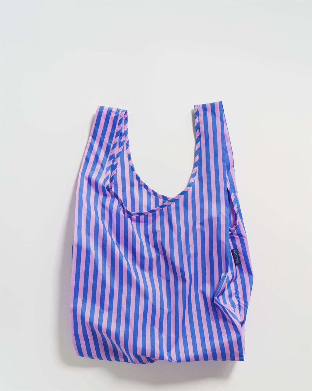 Standard Baggu - Stripe-Pink and Blue