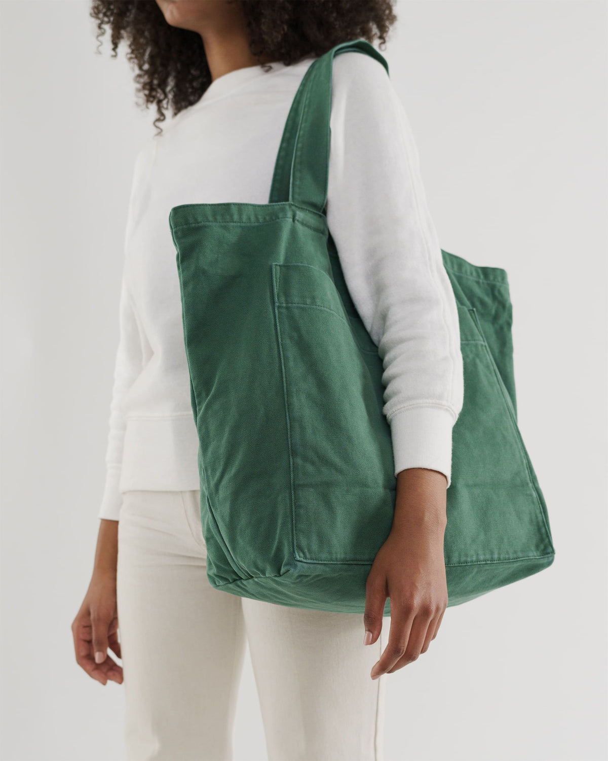 Giant Pocket Tote - Washed Eucalyptus