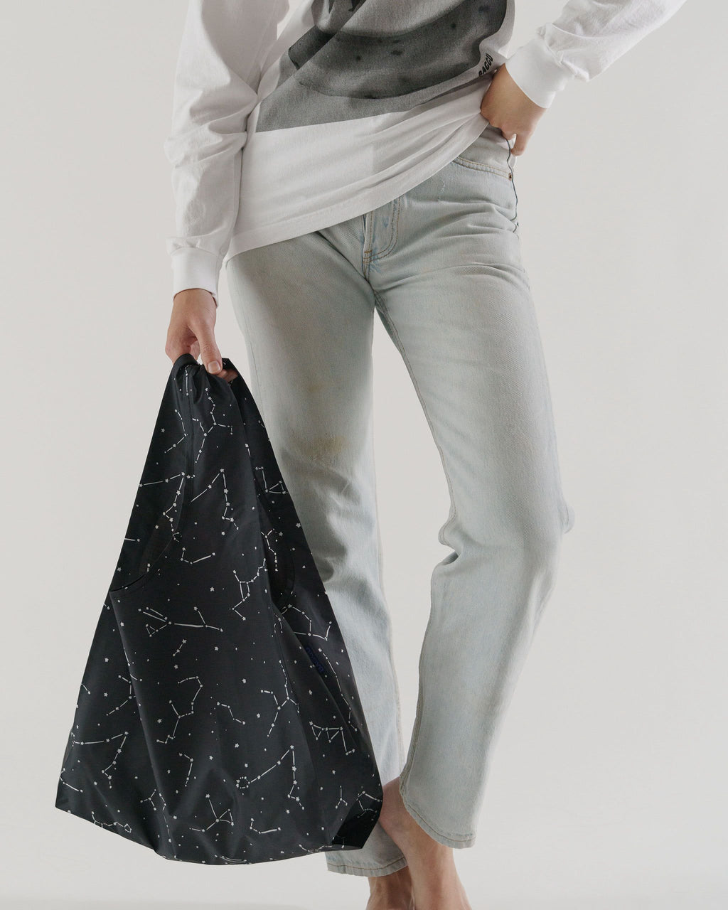 Standard Baggu - Black Constellation