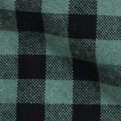 Giant Pocket Tote - Green Gingham
