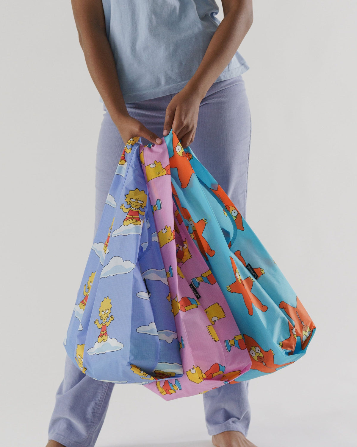 Standard Baggu Set of Three - Simpsons Kids
