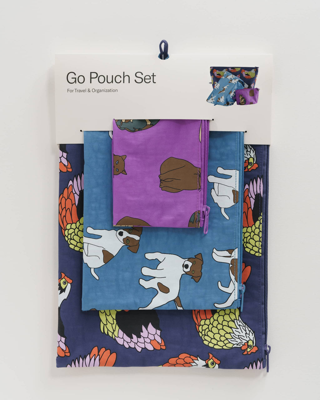 Go Pouch Set - Garden Pets
