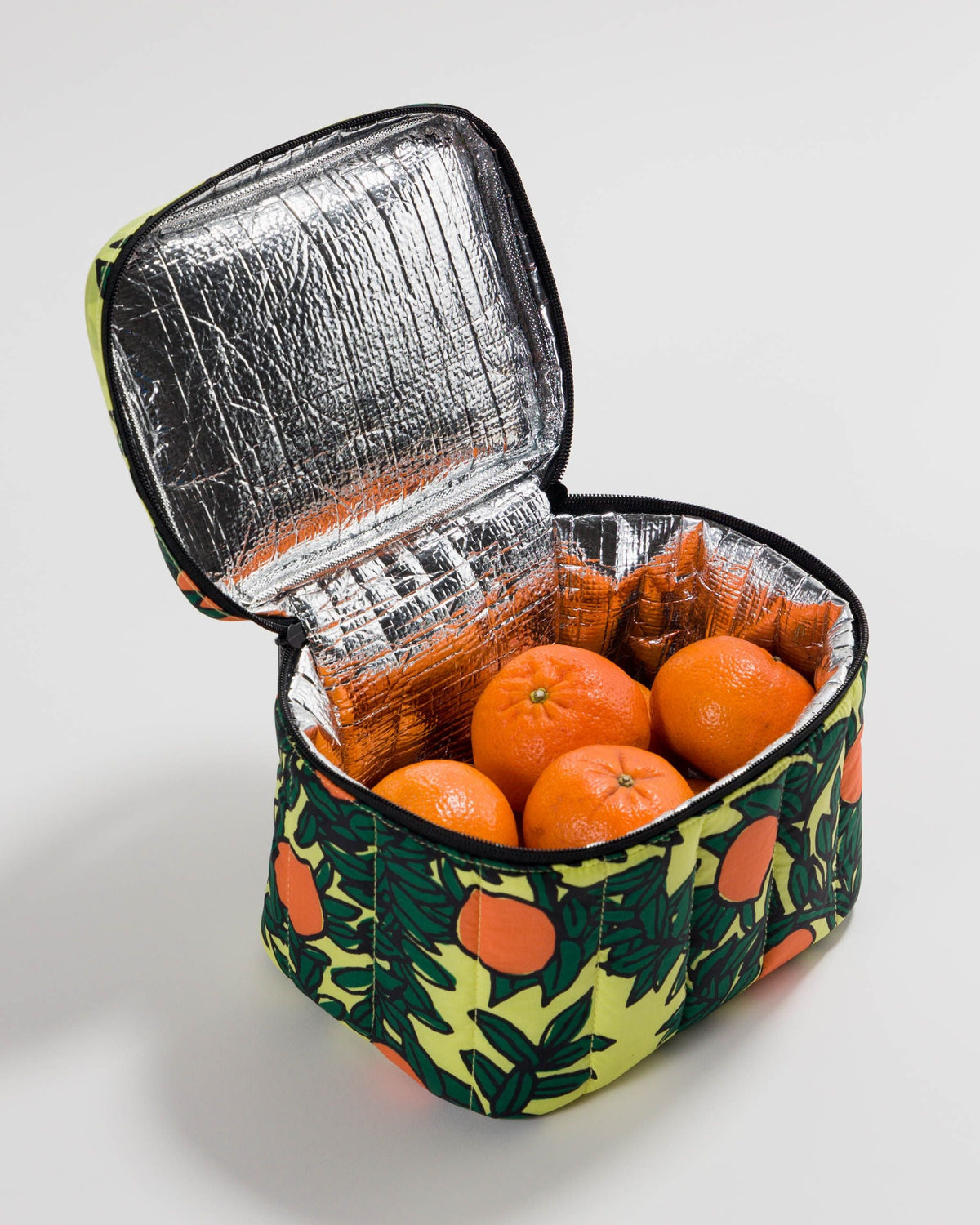 Puffy Lunch Bag - Orange Tree