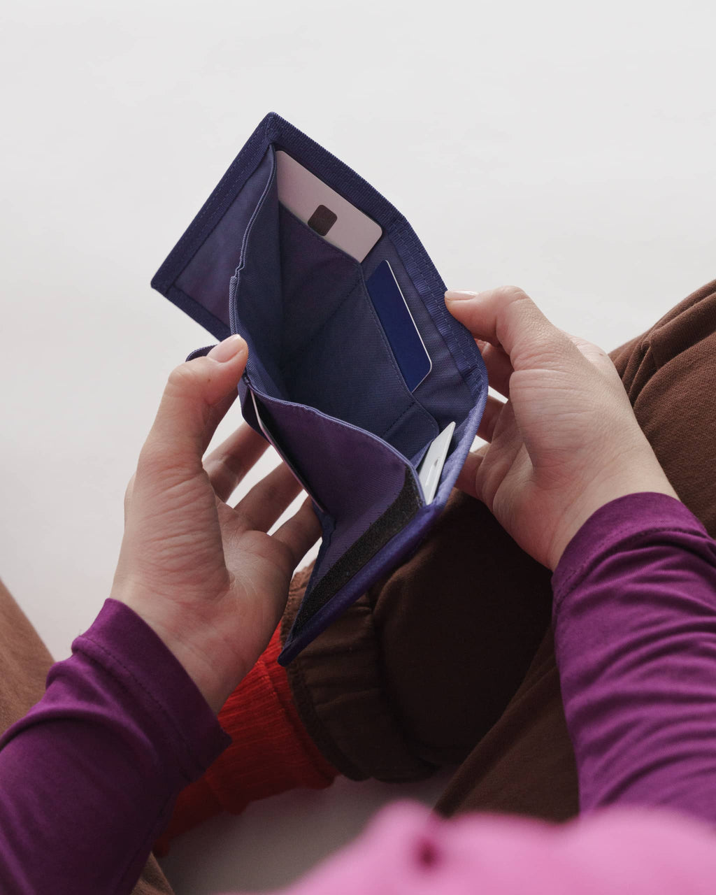 Nylon Wallet - Ink
