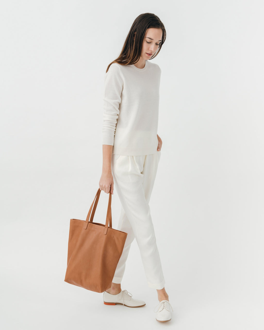 Basic Tote - Saddle