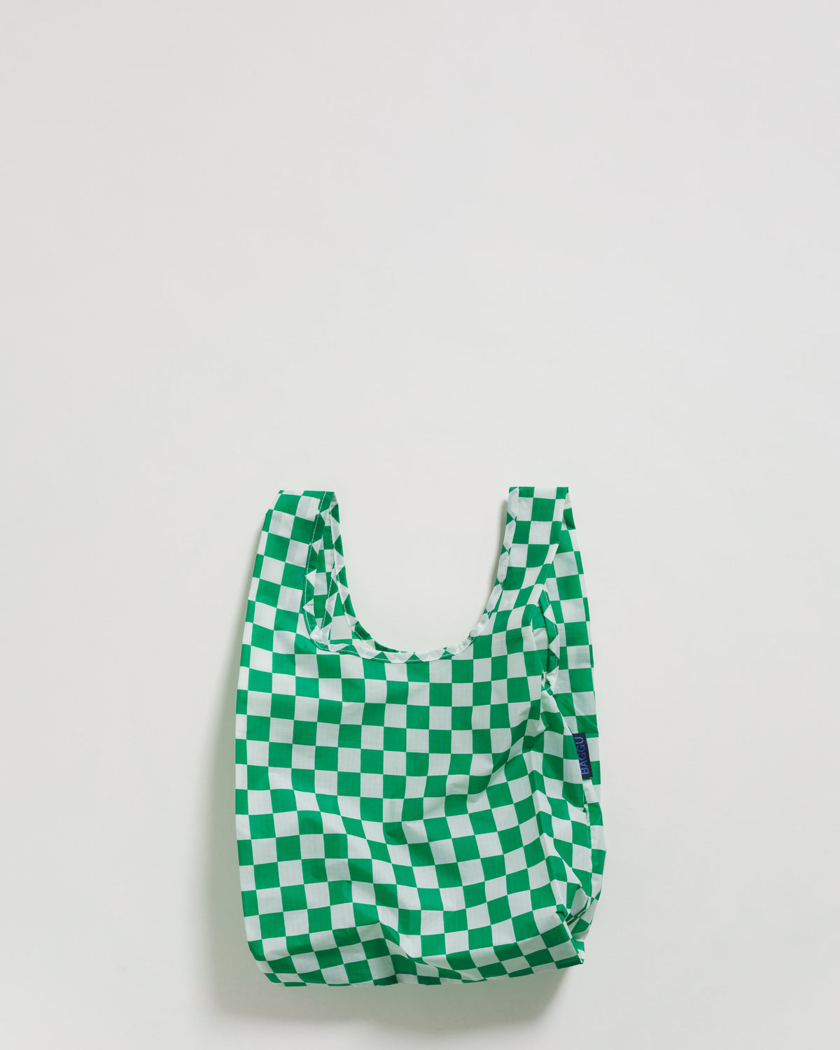 Baby Baggu - Green Checkerboard