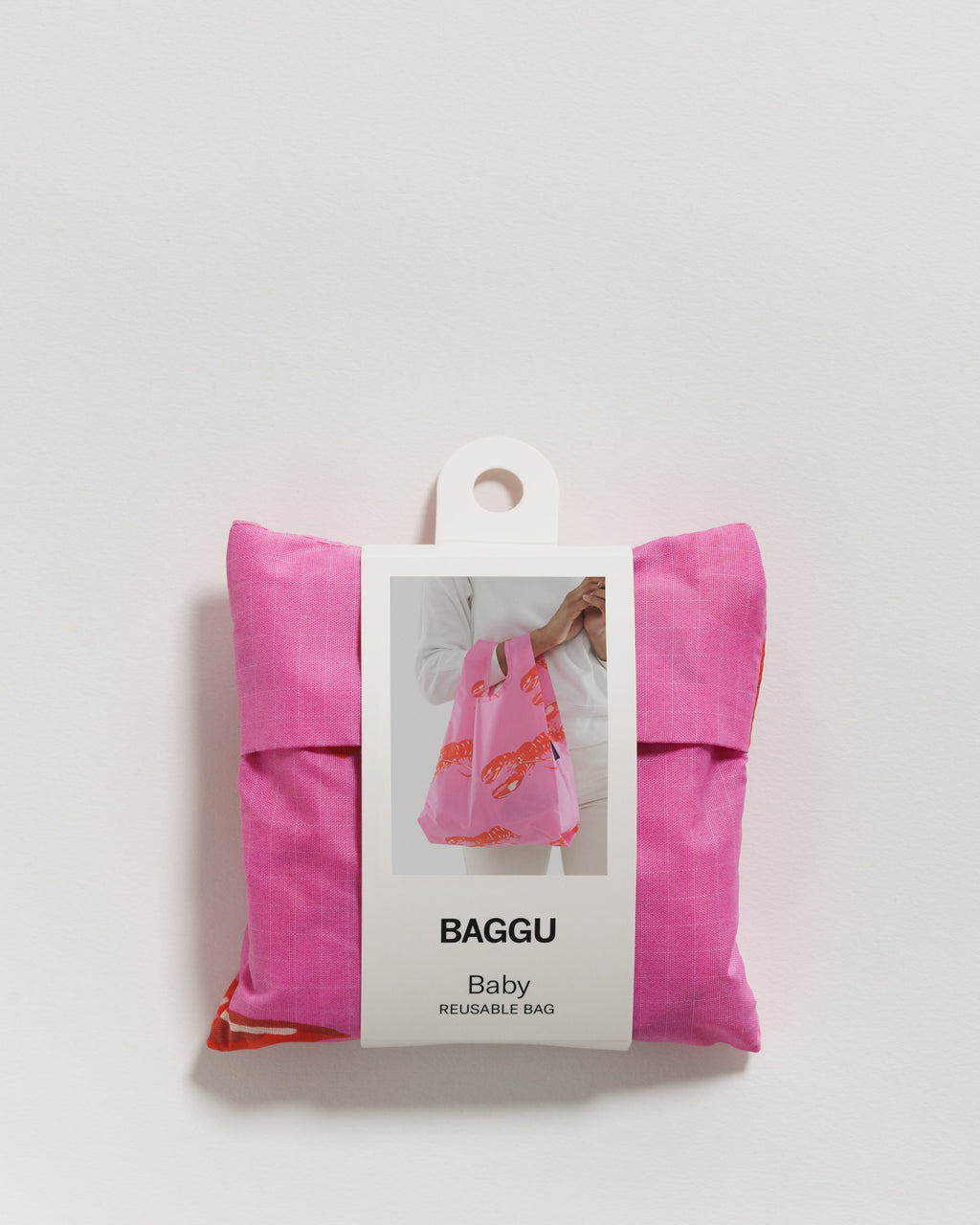 Baby Baggu - Pink Lobster