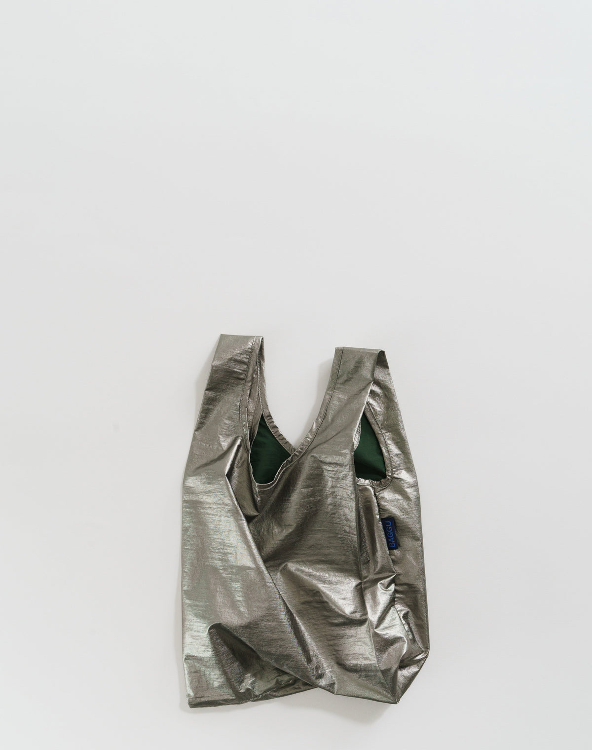 Baby Baggu - Pewter Metallic