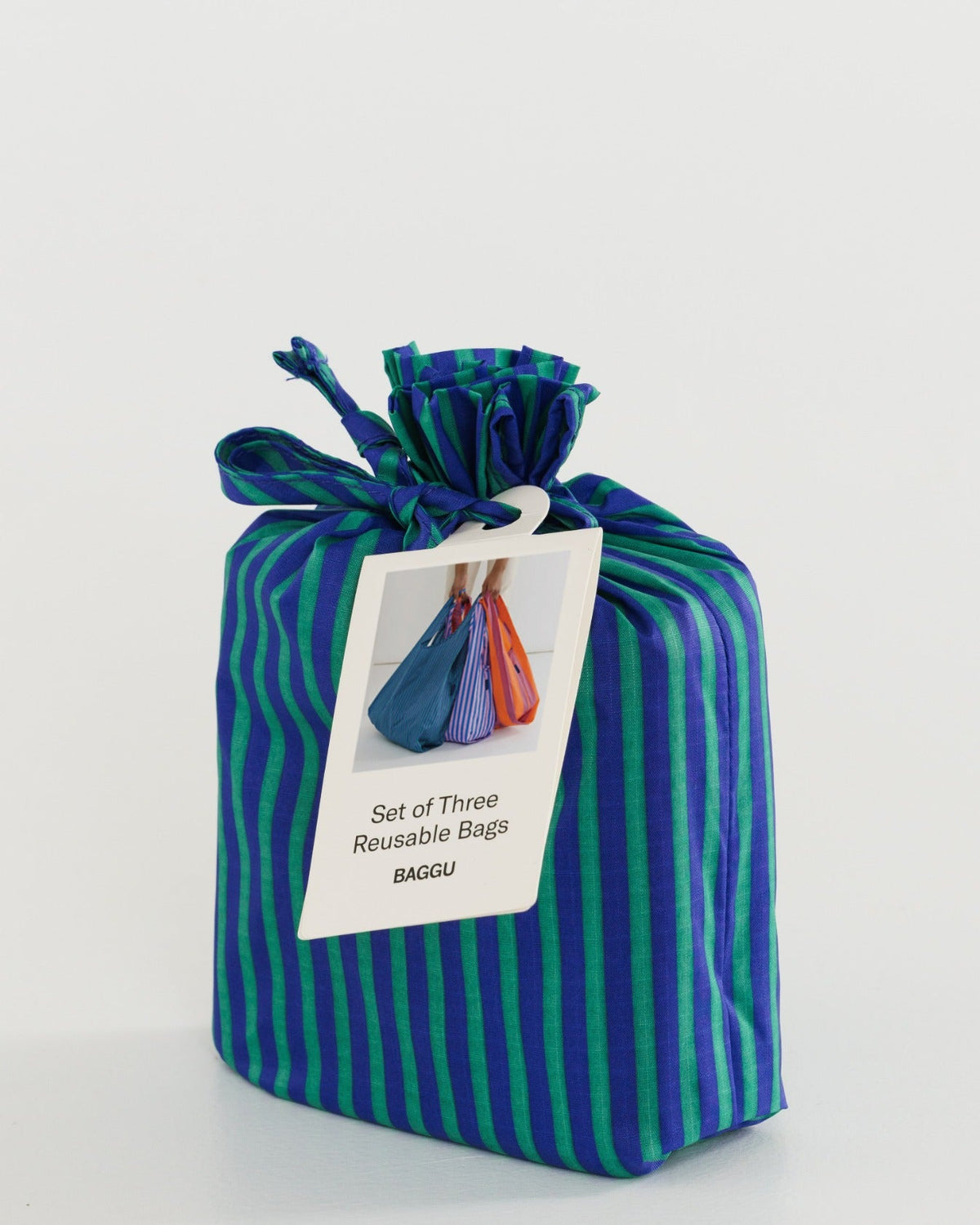 Amazon Standard Baggu Set of 3 - Confection Stripe