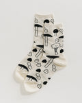Crew Sock - Mushrooms