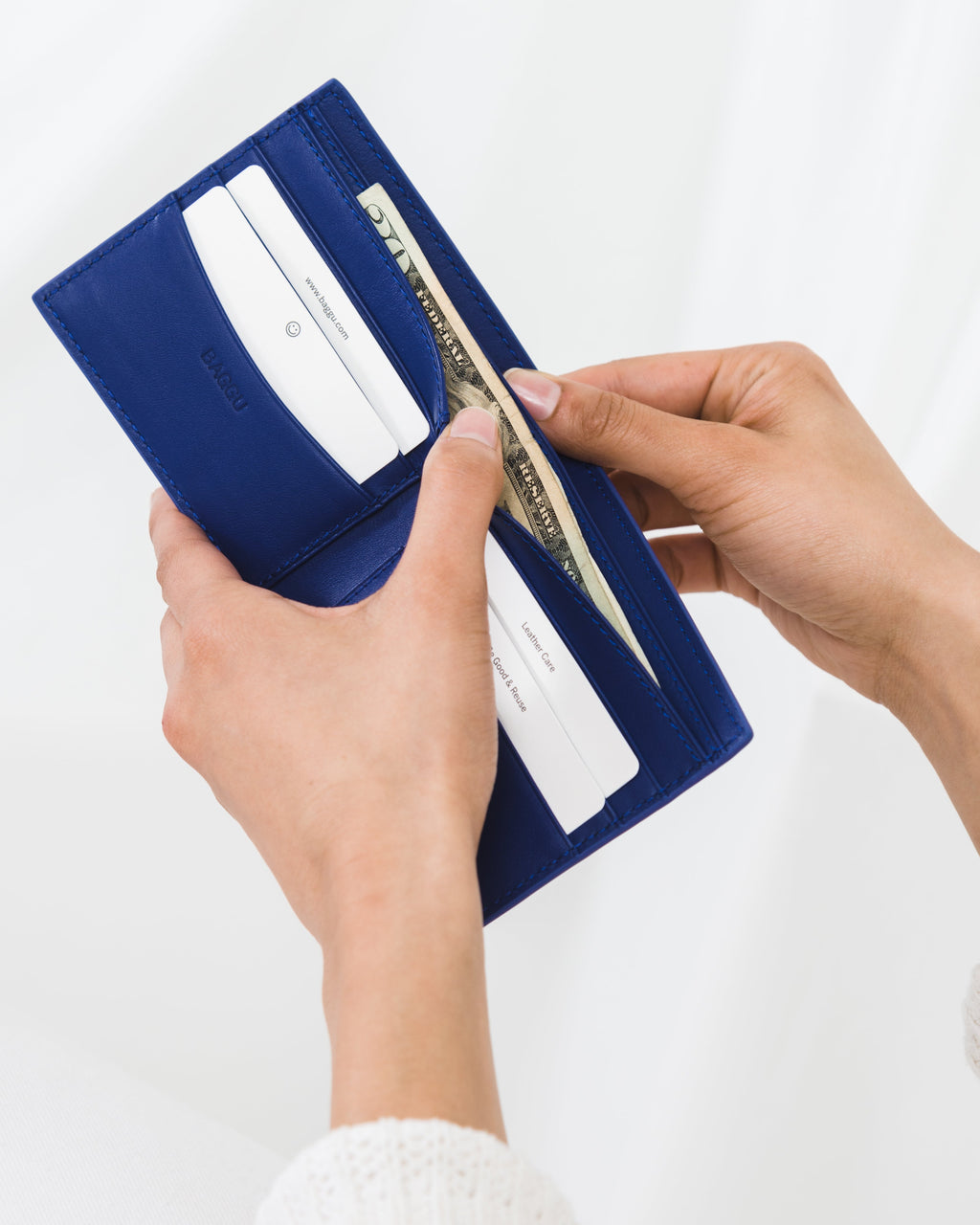 Bifold Wallet - Cobalt
