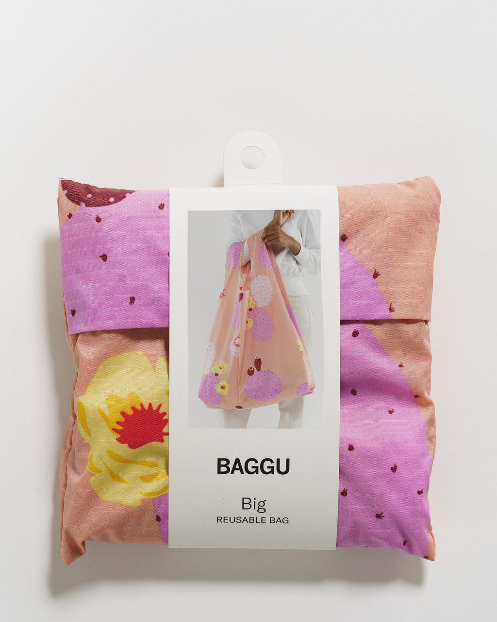 Big Baggu - Pink Cactus Flower