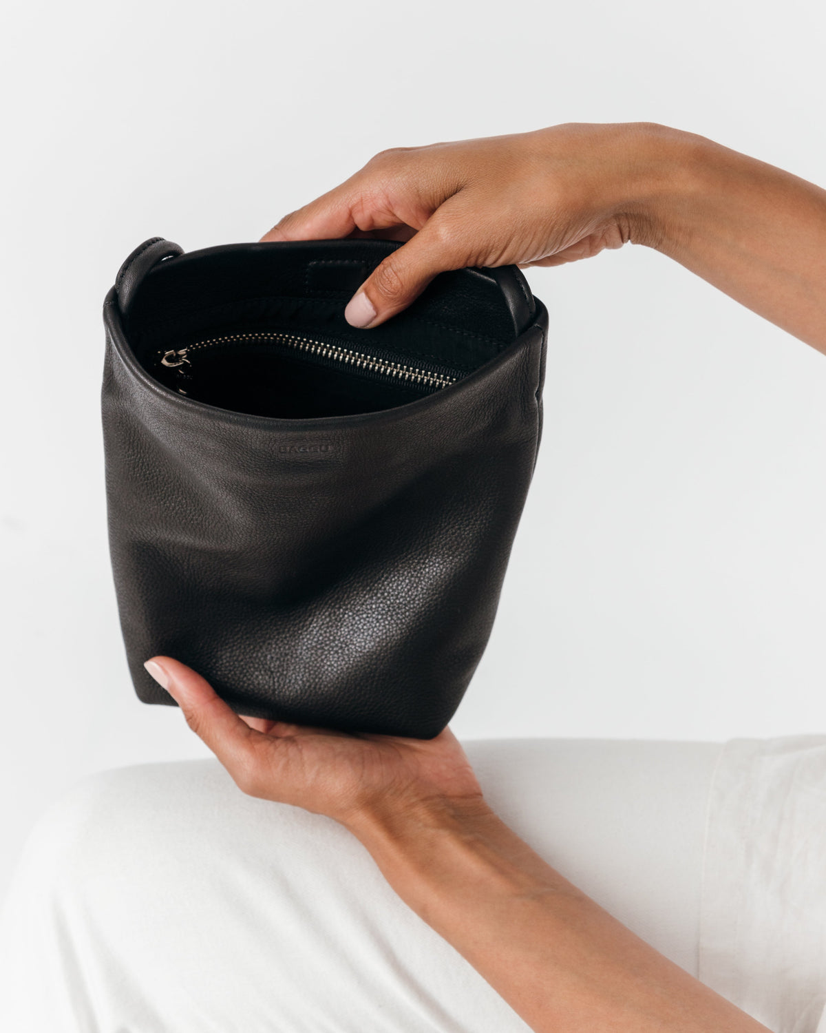 Soft Crossbody Purse - Black