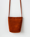 Cross Body Purse - Rust Suede