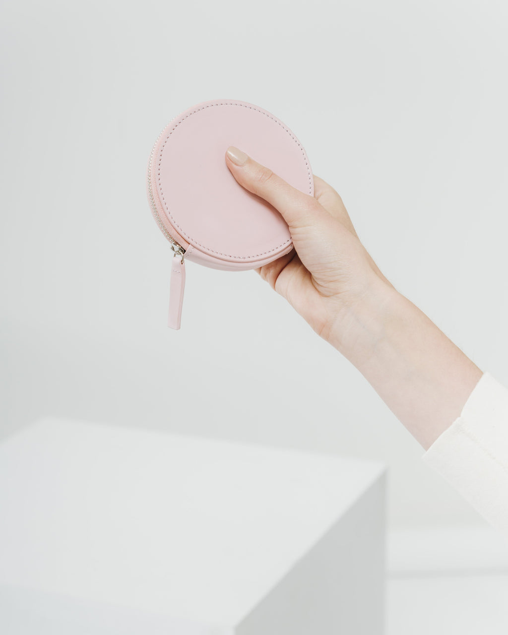 Circle Wallet - Powder Pink