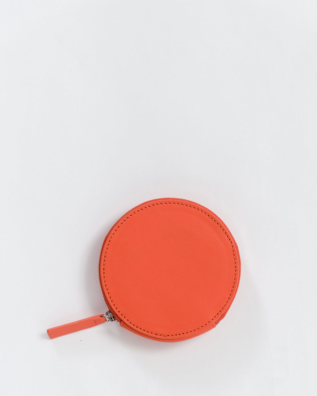 Circle Wallet - Warm Red