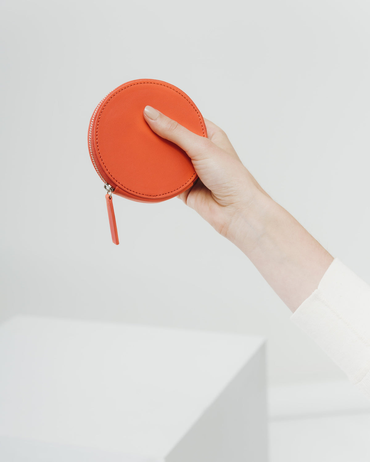 Circle Wallet - Warm Red