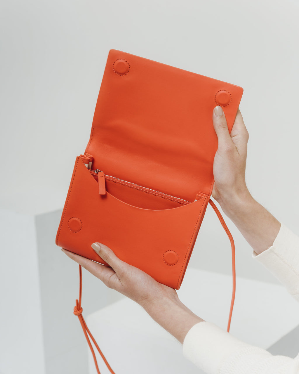 Compact Purse - Warm Red