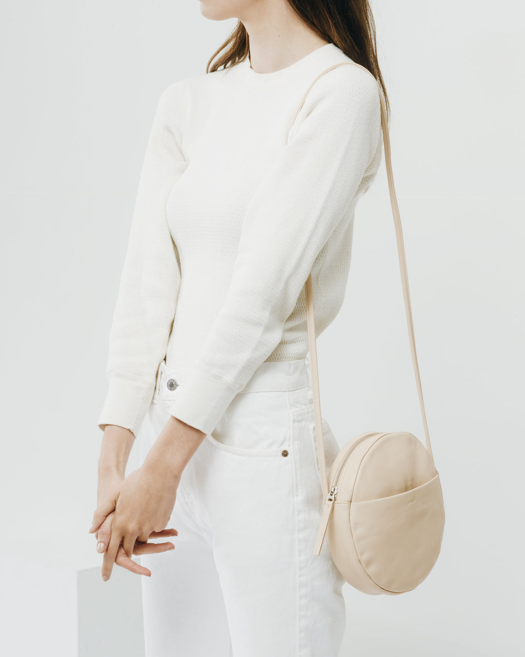 Circle Purse - Natural