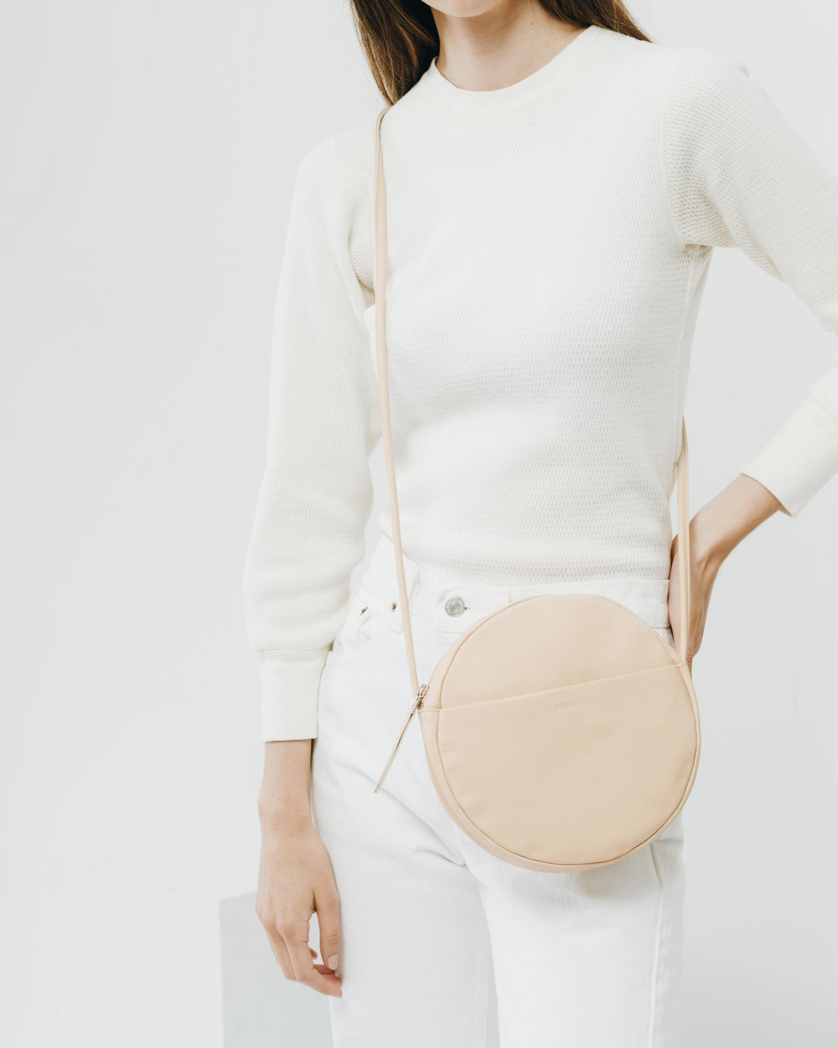 Circle Purse - Natural