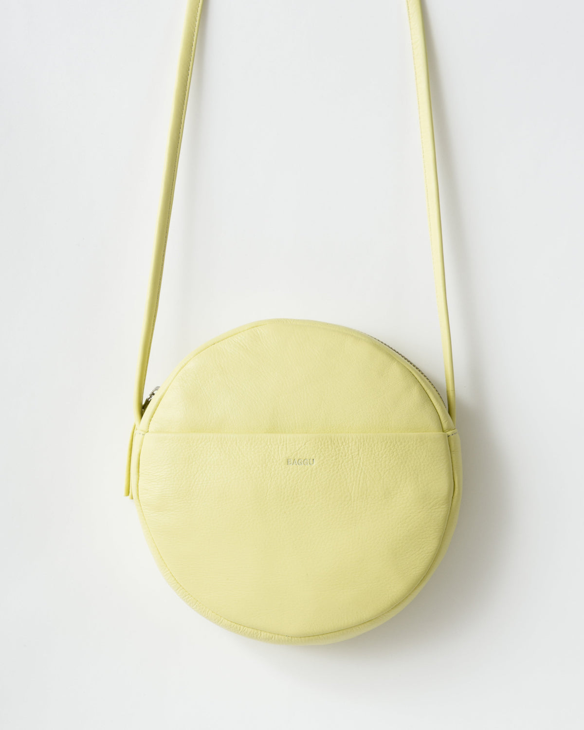Circle Purse - Soft Yellow