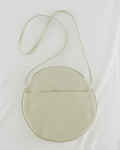 Medium Canvas Circle Purse - Matcha
