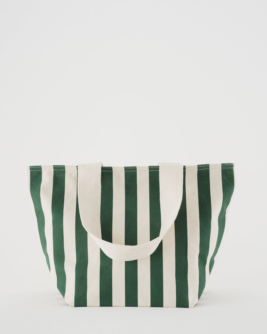 Canvas Zip Tote - Palm Stripe