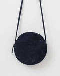 Circle Purse - Midnight Suede