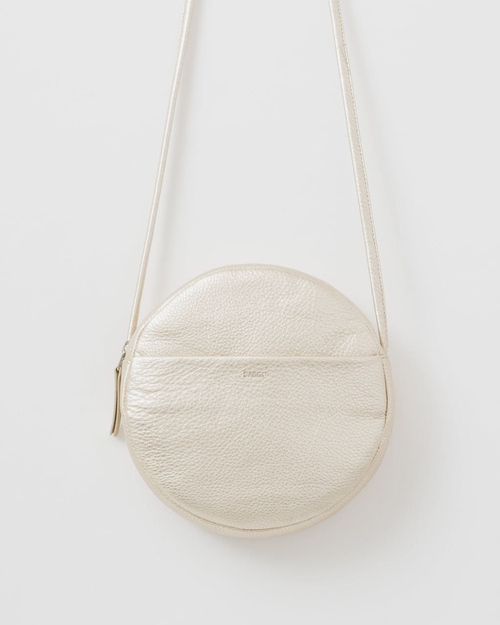 Soft Circle Purse - Platinum