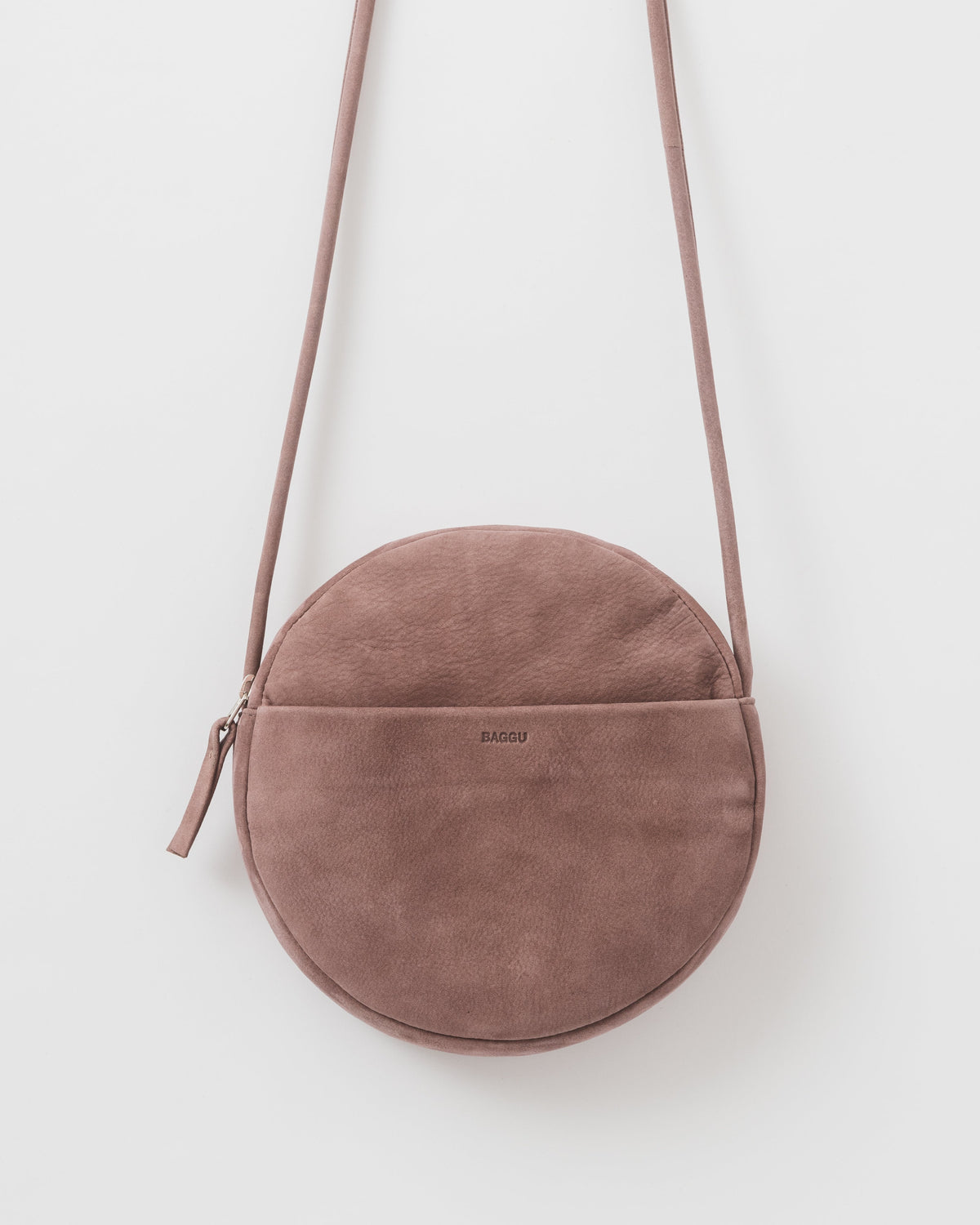 Circle Purse - Taro Nubuck