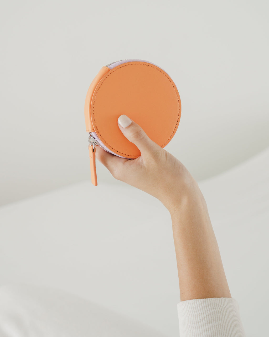Circle Wallet - Orange Sherbet