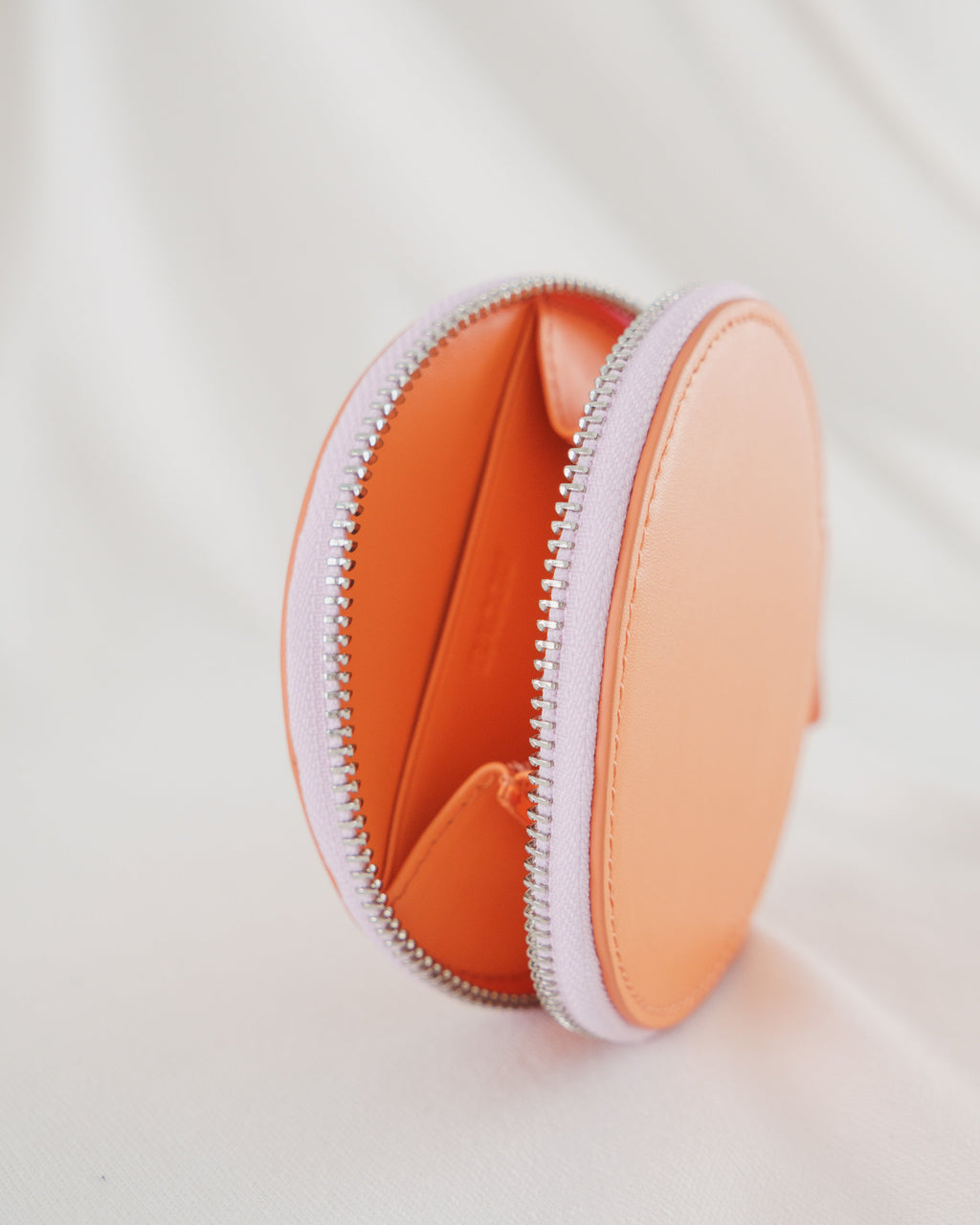 Circle Wallet - Orange Sherbet