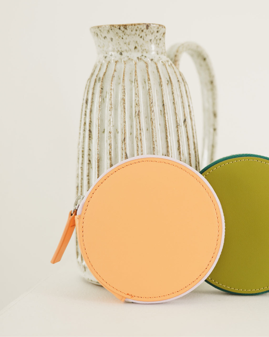 Circle Wallet - Orange Sherbet