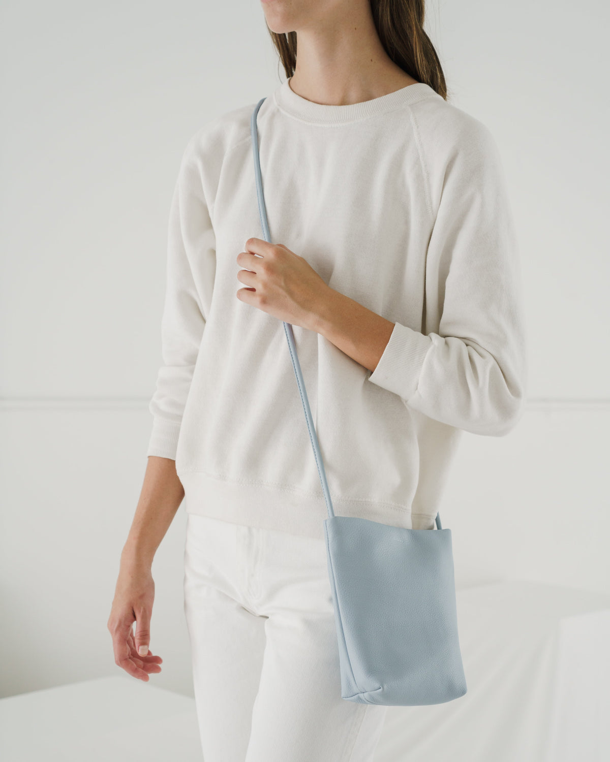 Cross Body Purse - Soft Blue