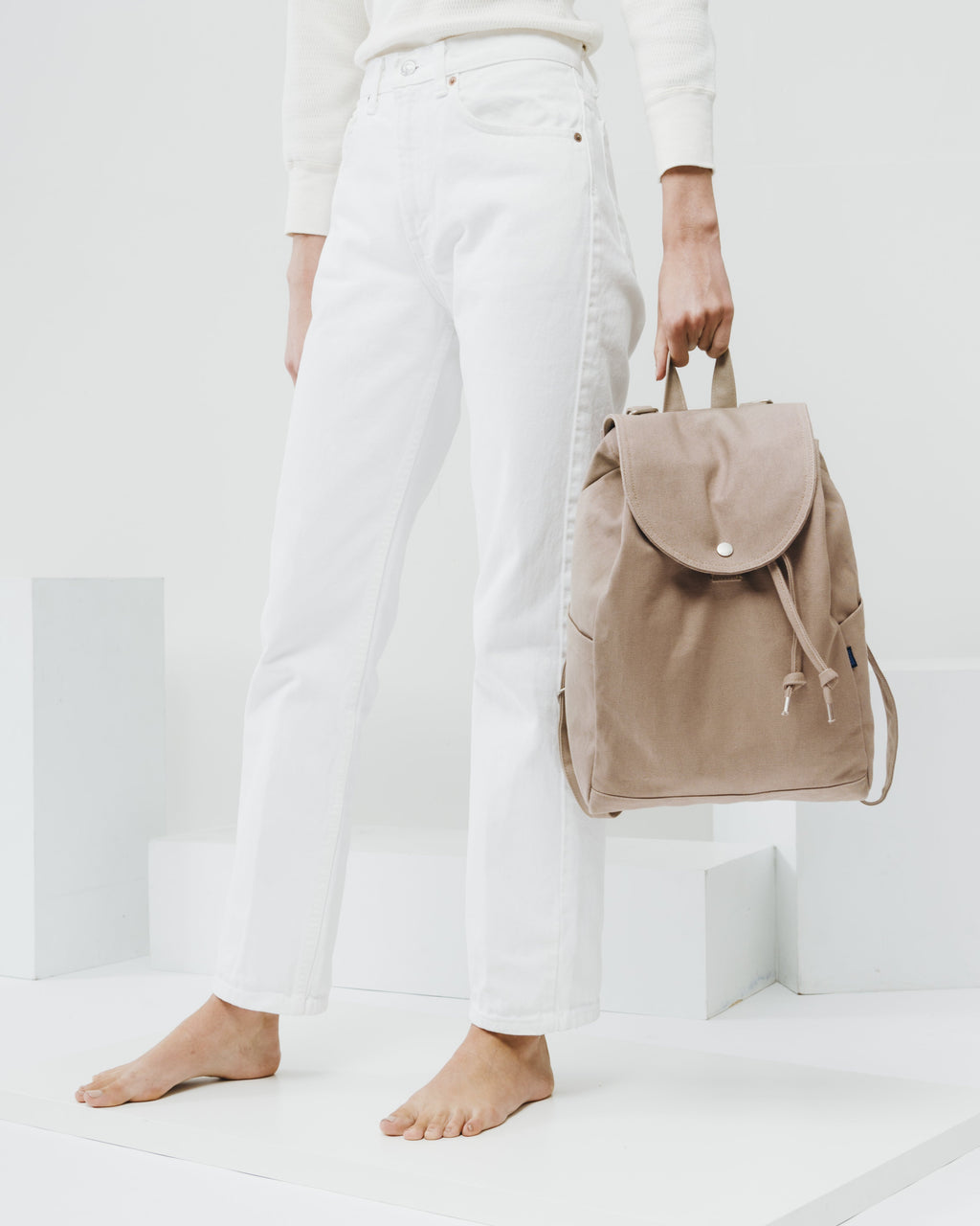 Drawstring Backpack - Mushroom