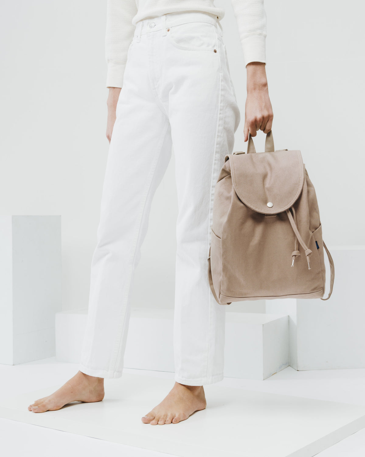 Drawstring Backpack - Mushroom