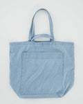 Giant Pocket Tote - Light Denim
