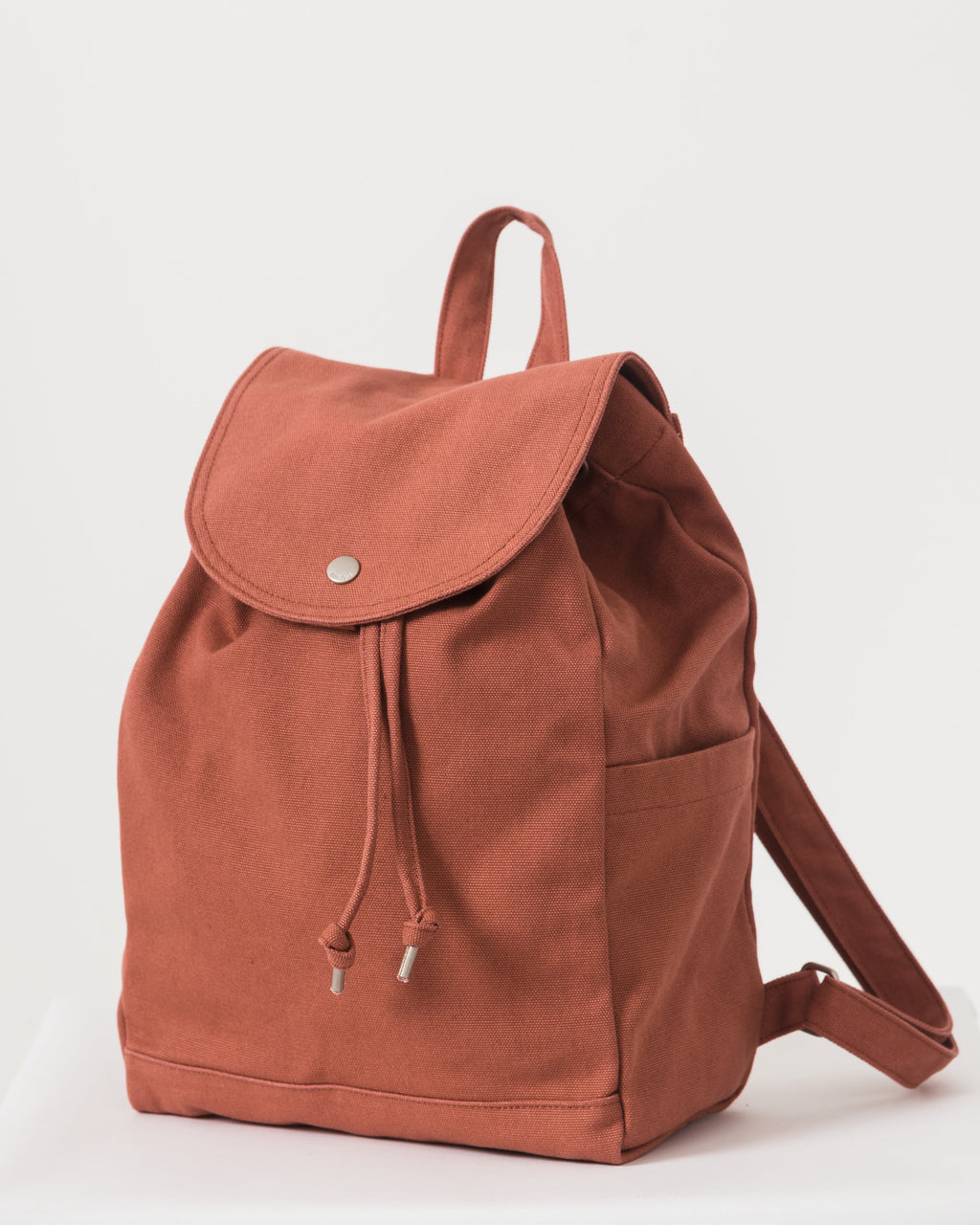 Drawstring Backpack - Terracotta